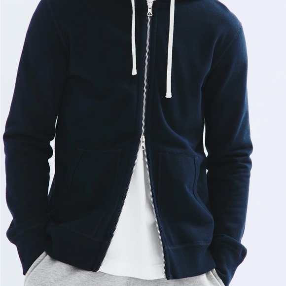 Reigning Champ Slim Midweight Terry Full Zip Hoodie - Picture 11 of 15